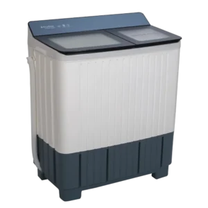 EcoStar EW-T1002JB 10KG Twin Tub Washing Machine – Transparent Glass Lid