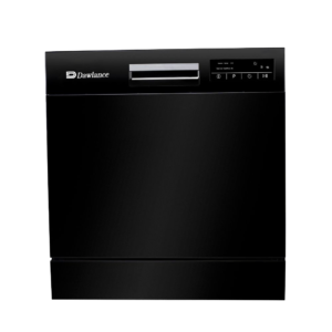 Dawlance DDW-868 CT B 8-Place Counter-Top Dishwasher (Black)