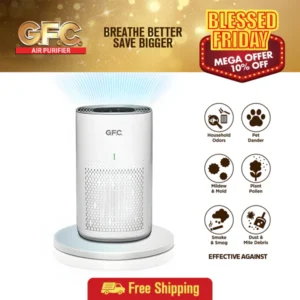 GFC GF-270 Air Purifier – HEPA Filtration & Smart Dust Sensor